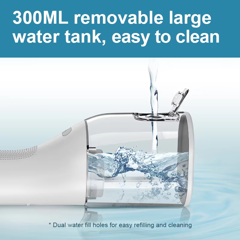 ทันตกรรม Irrigator น้ํา Flosser ด้ายฟันเลือกปากเครื่องซักผ้า USB ชาร์จถัง