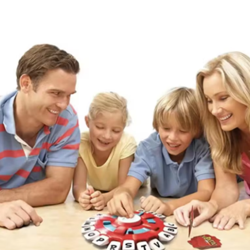 Nuovo gioco Basta Spagnolo Tapple Word - Versione Tapple Games inglesi Gioco da tavolo con stampa di lettere a pensiero rapido-