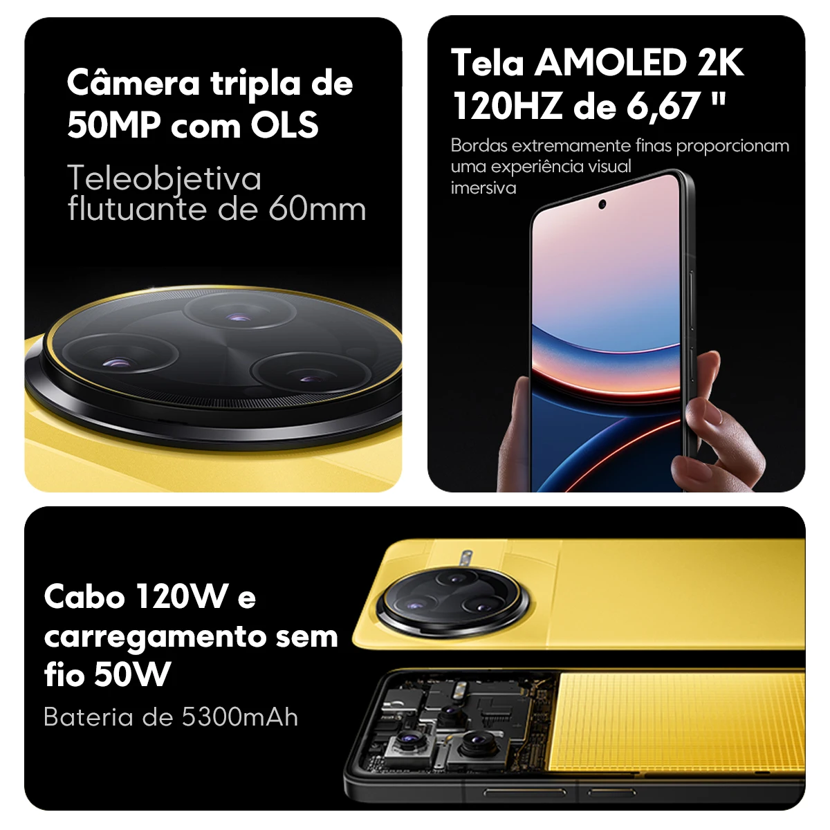 [Oficial] POCO F7 Ultra | Metaphdragon®8 gama top Elite, Chipset VisionBoost D7, HyperCharge com fio 120 W e sem rosca 50 W