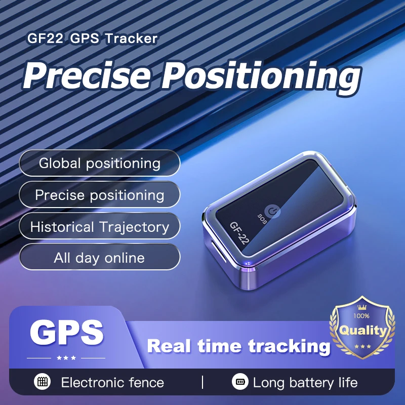 GF-22 Auto Tracker Apparaat Sterk Magnetisch Automatisch Alarm Motor Auto Mini GPS