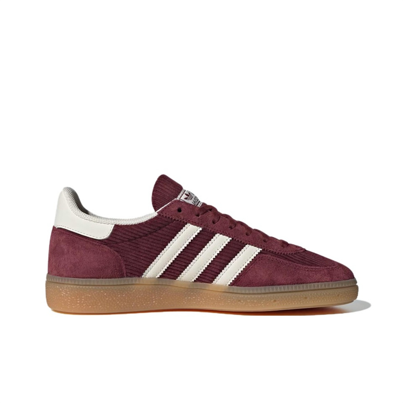 Adidas Handball Spezial Shadow Red Brown Классические универсальные мужские и женские туфли для скейтборда на плоской подошве Кроссовки для пар
