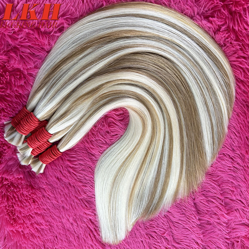 Cabello Humano Original Natural Suitable Dying All Colors Raw Vietnamese Virgin 100% Human Hair Bulk Bundles Extensions
