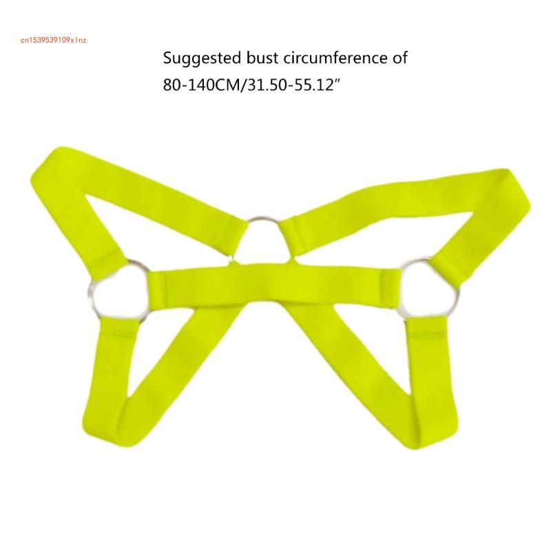 Punk Männer Brust Harness Gürtel Muskeln Schutz Gürtel Kleider Party Zubehör