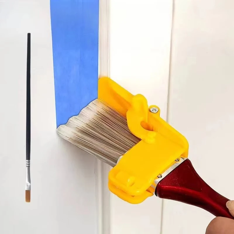 Professioneller Eckpinsel für Wände und Decken – Handkantenwerkzeug mit sauberer Schnitt für Latexfarbe, ideal für Innen- und Außenbereiche