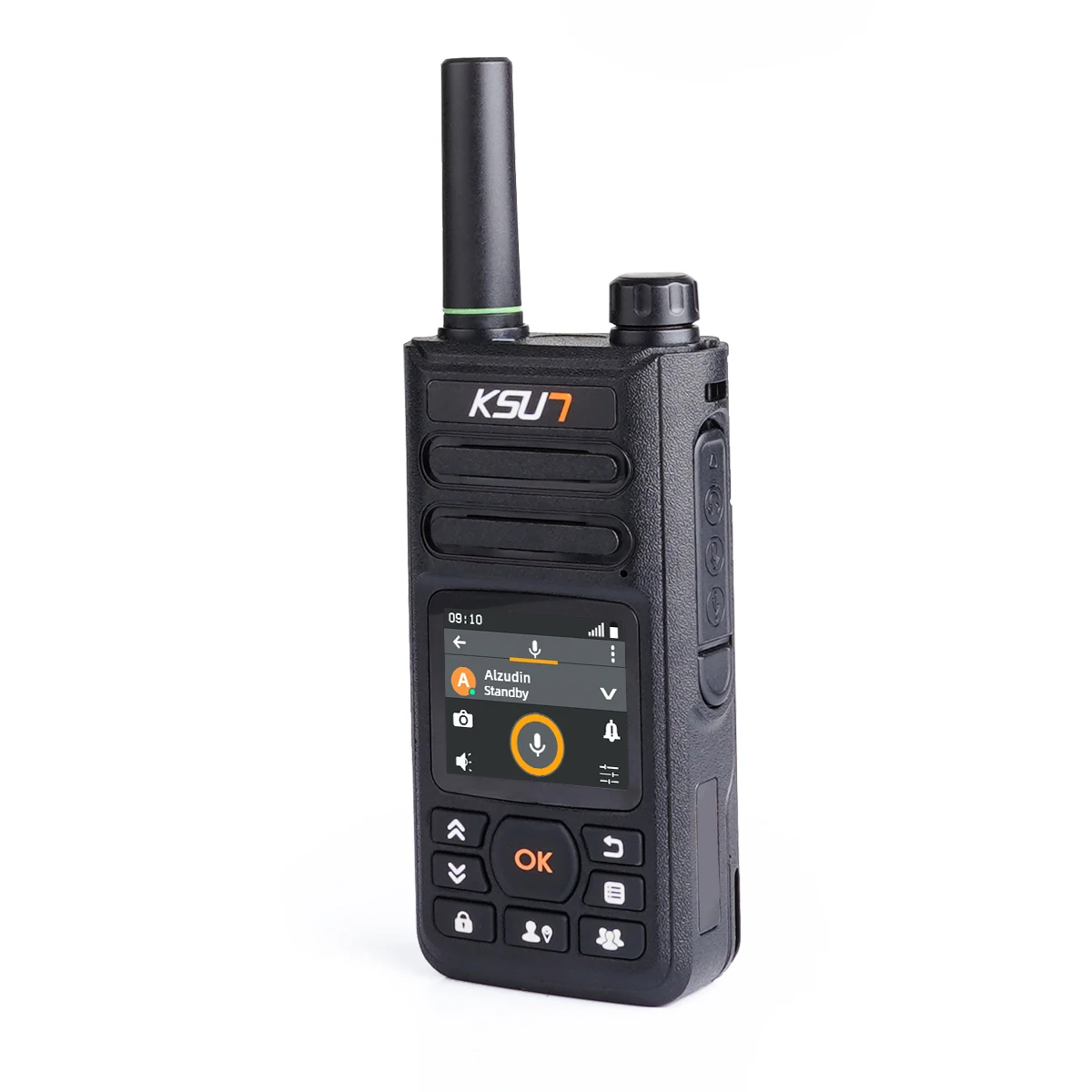 Walkie Talkie Compatible Zello APP  4g Sim Card WiFi Network Cell Phone Radio Long Range Professional Walkie Talkie KSW-ZL18