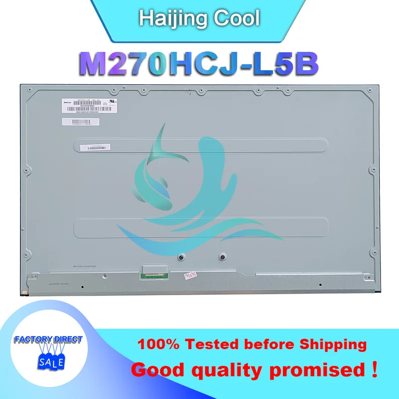 27" M270HCJ L5B M270HCJ LCB LCD Screen Display For HP Pavilion All In One PC 27-Ca000a LED Monitor 1920x1080 FHD 30Pins