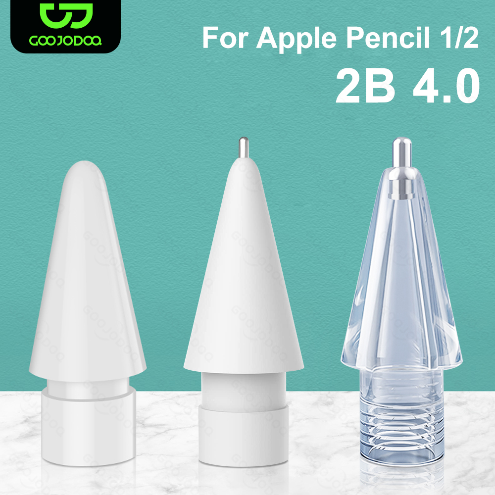para Apple Pencil Punta de punta para Apple Pencil 2 1 para Apple Nib iPad Punta de lápiz óptico, suficiente para 4 años de uso
