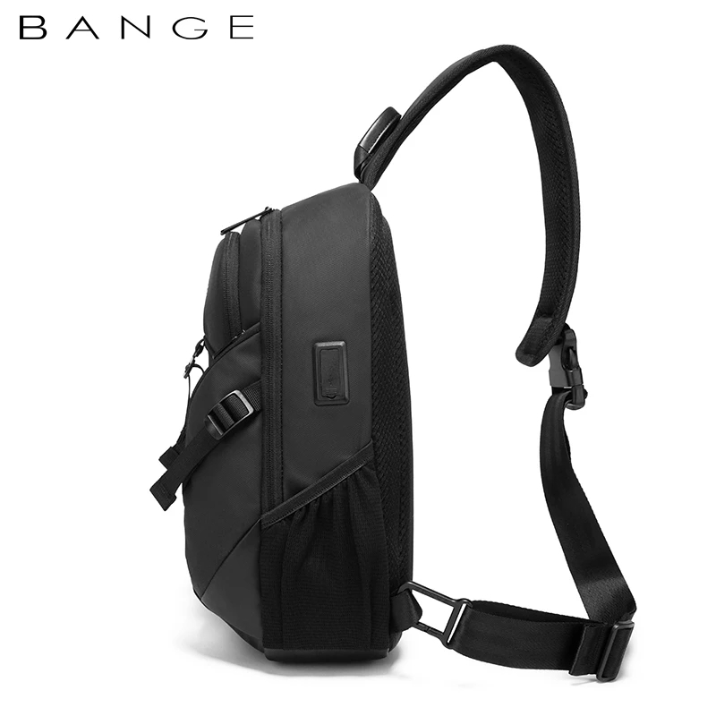 Bange-男性用防水チェストバッグ,スポーツバッグ,ショルダーストラップ,ランニングバッグ,レジャー,ビジネス,旅行