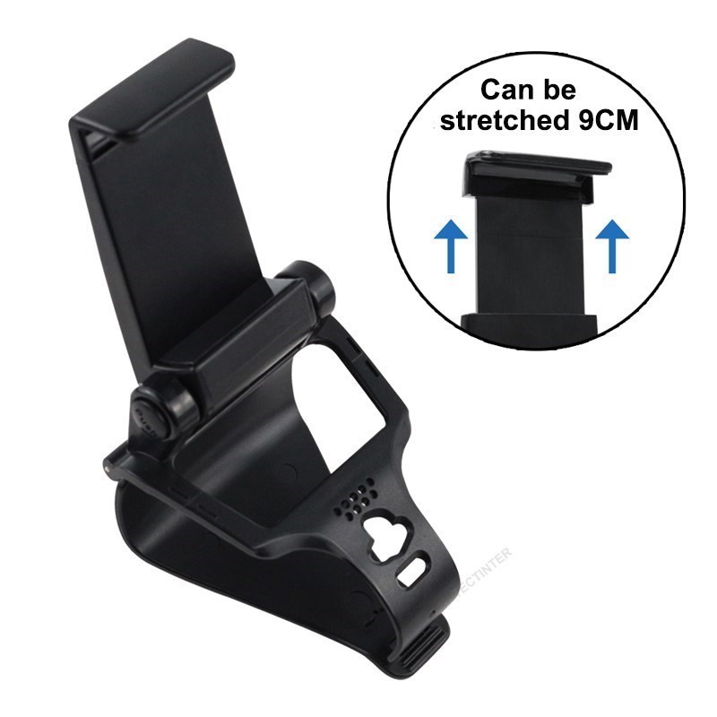 Para controlador ps5 gamepad suporte do telefone celular inteligente aperto suporte de montagem terno para ps5 acessórios com largura ajustável