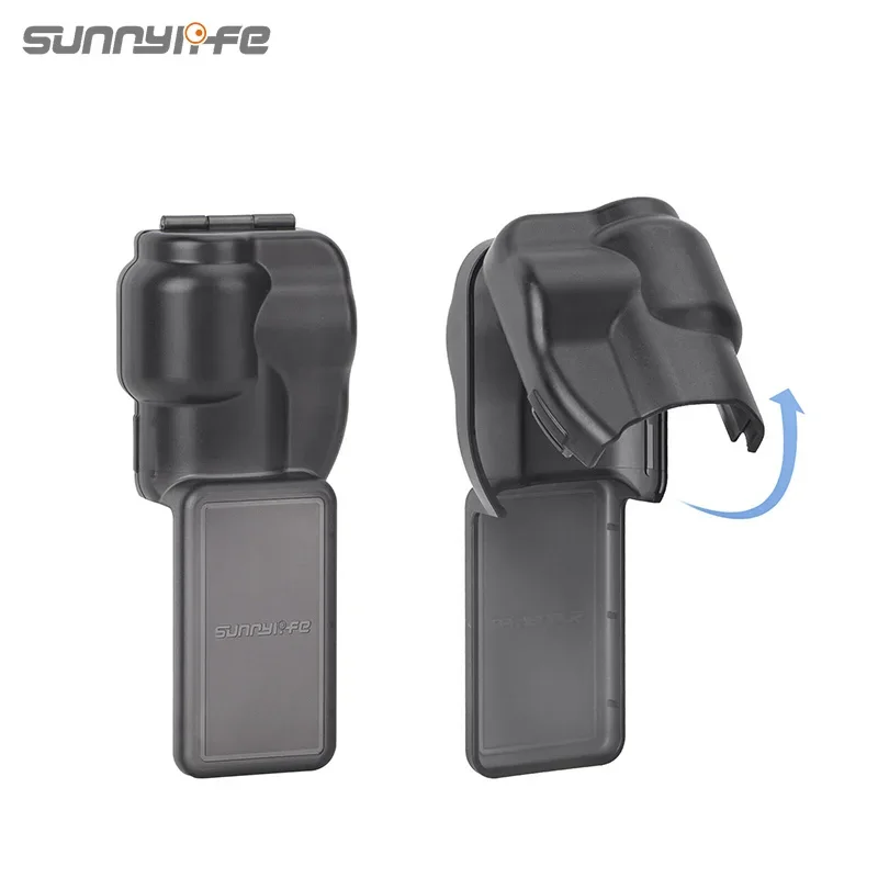 Sunnylife สําหรับ DJI Osmo Pocket 3 ฝาครอบป้องกันซิลิโคน Anti-Scratch หัวเลนส์หน้าจอมือถือกล้อง Gimbal Protector กรณี
