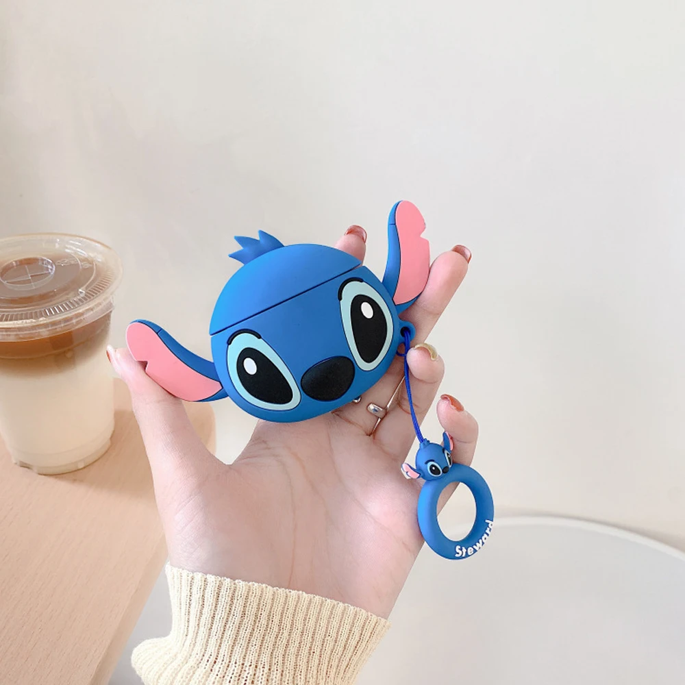 3D Cartoon Case for Apple AirPods 1 2 3 Pro Case for AirPods Pro2 Case Cute Cover Earphone Protective Case Earphones Accessories