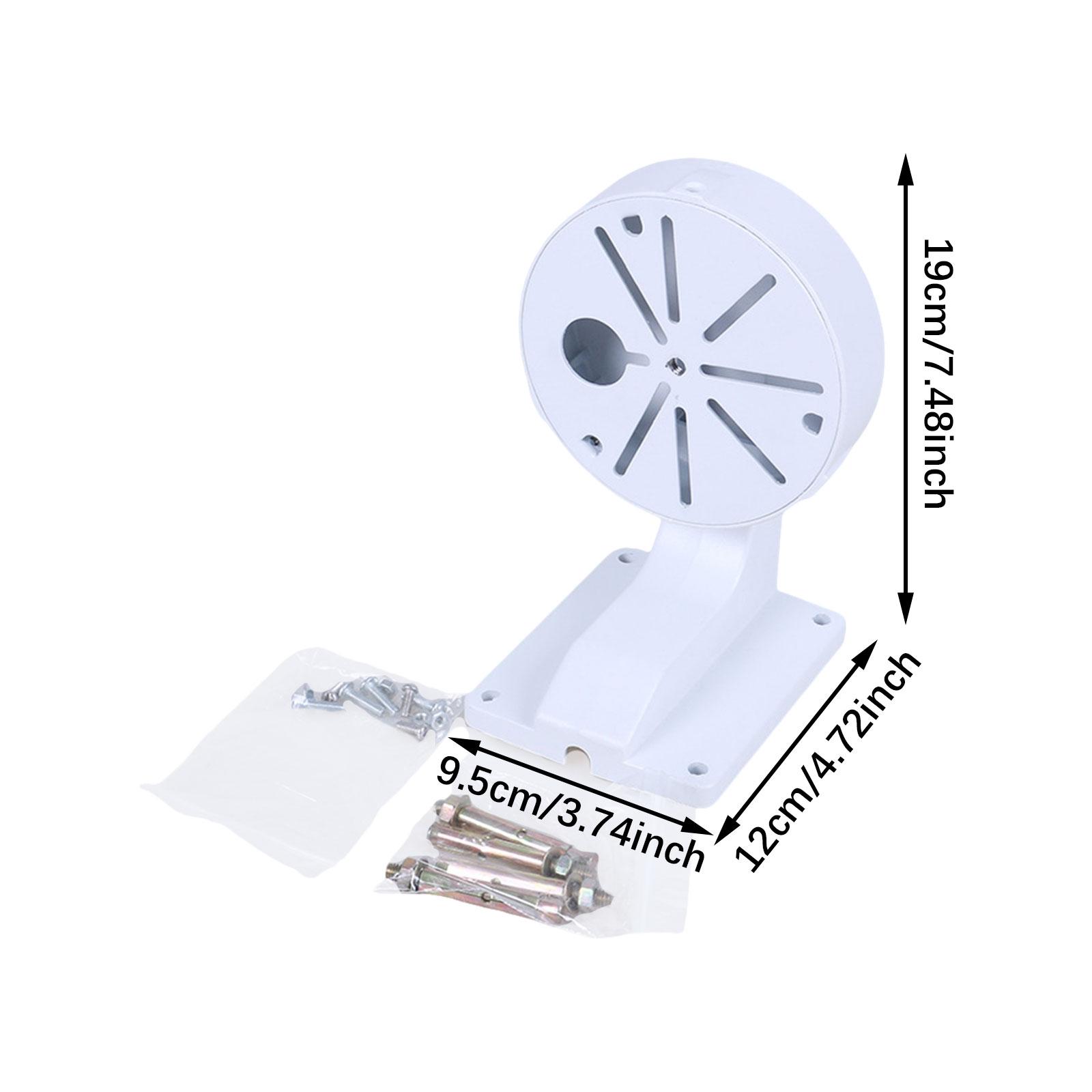Suporte de montagem na parede para câmera de segurança dome adaptador de montagem rack base profunda caixa de junção para fora do gramado interior