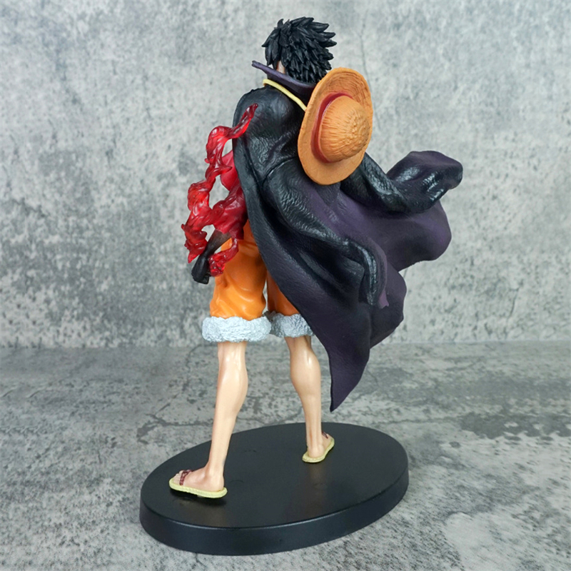 17CM una pieza mono D Luffy Anime figuras de acción de juguete Nika Luffy PVC colección de figuras modelo muñecas decoración regalos de cumpleaños