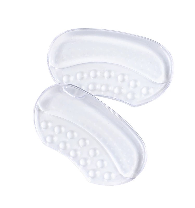 1 par de apertos de calcanhar de silicone adesivos de calcanhar para mulheres homens anti deslizamento almofadas de calcanhar inserções antiderrapantes almofadas pé calcanhar cuidados protetor