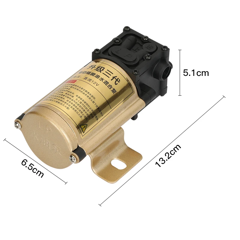 5L/min 12V DC เบนซินปั๊มการใช้ปั๊มสําหรับเบนซินดีเซลน้ํามันน้ํา 12 โวลต์ 24 V เกรดอุตสาหกรรม