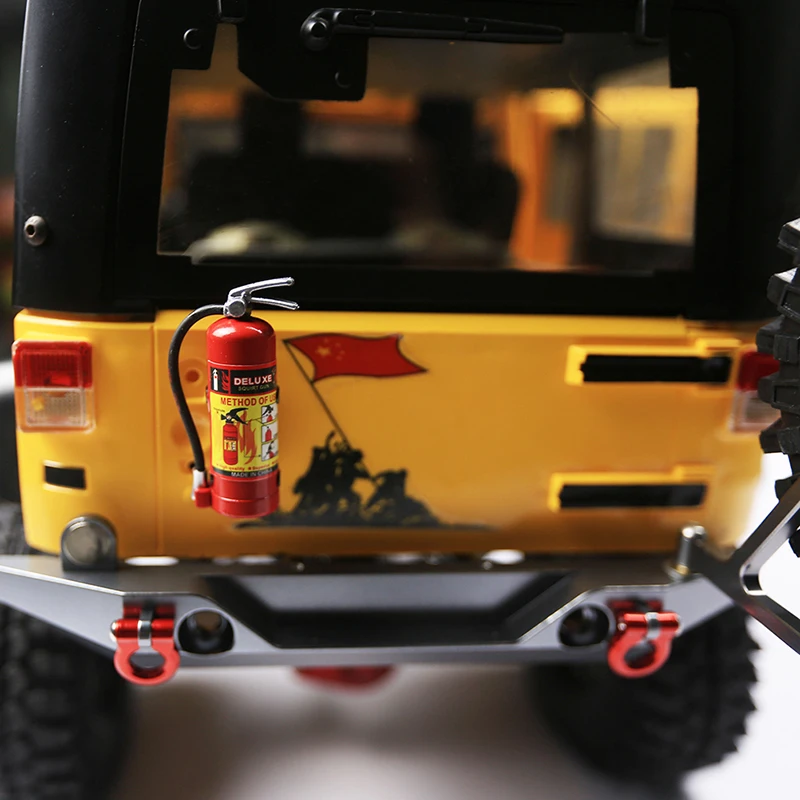 Parts Fire Extinguisher Model For Axial SCX10 TRX4 Fire Extinguisher Model RC Parts Toys For Children 1/10 RC Crawler Accessory