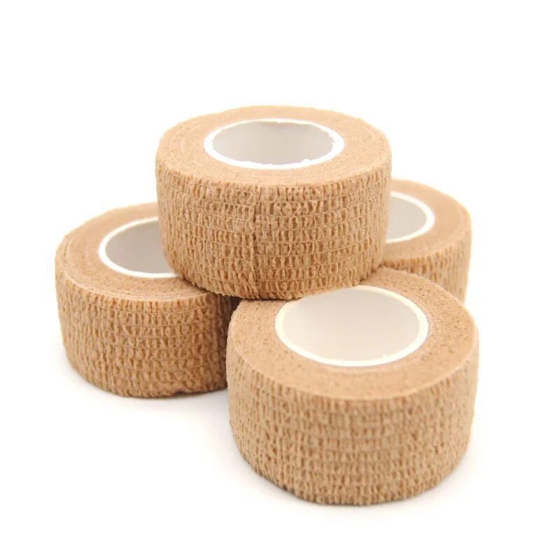 Nastro autoadesivo non tessuto elasticizzato per benda coesiva autoadesiva - Benda elastica atletica color pelle