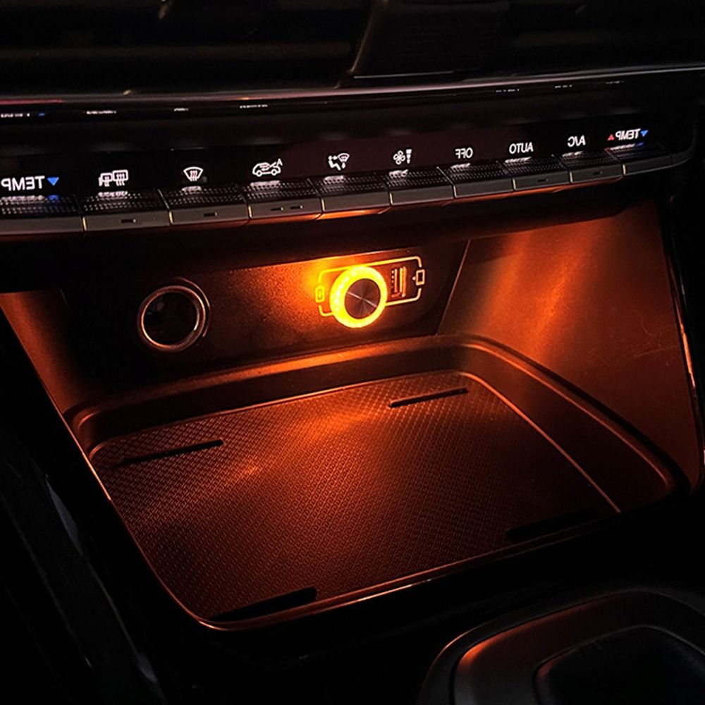 Colorful USB Ambient Light LED Decorative Car Atmosphere Lamps Portable Plug Play Ambiance Lamp Universal Auto Interior Light