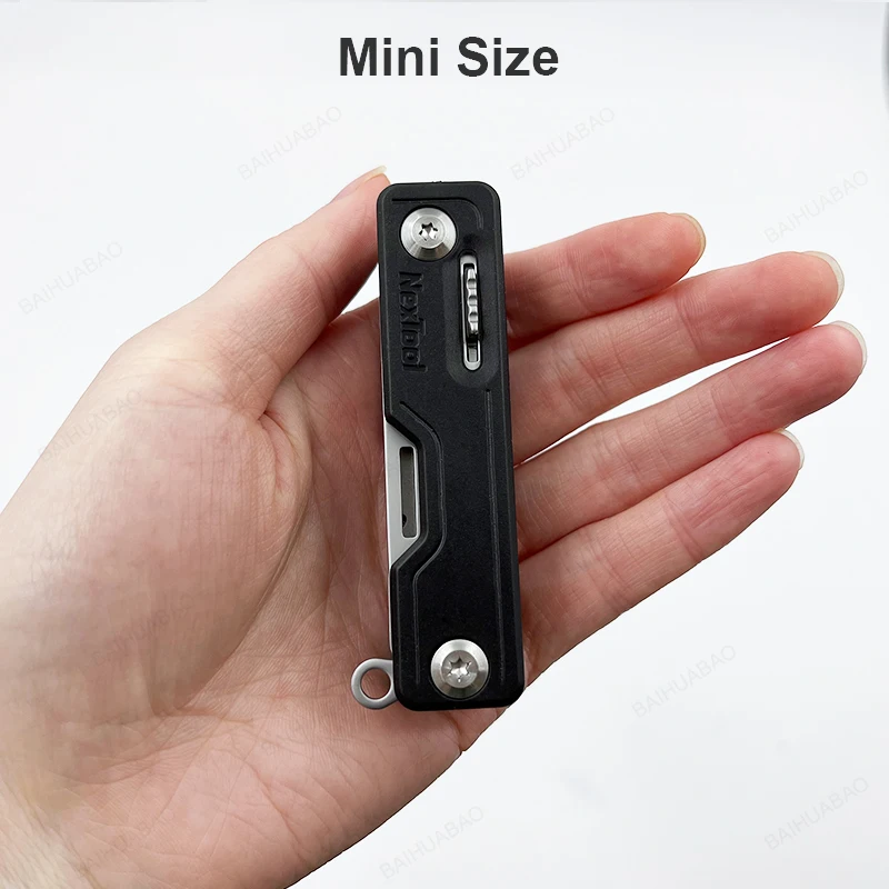 NexTool 10 in 1 Folding Knife EDC Multi Tools Unpack Knife Scissors Screwdriver Home Outdoor Tools Survive Clip Sharp Cutter