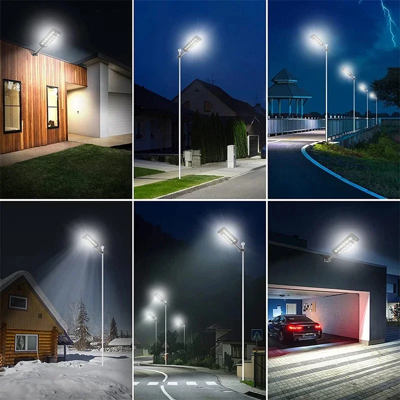 Newest Powerful Outdoor Solar Lamp of Motion Sensor Ultra Bright LED Solar Light 3 Mode Garden Sunlight Street Path Yard Lantern