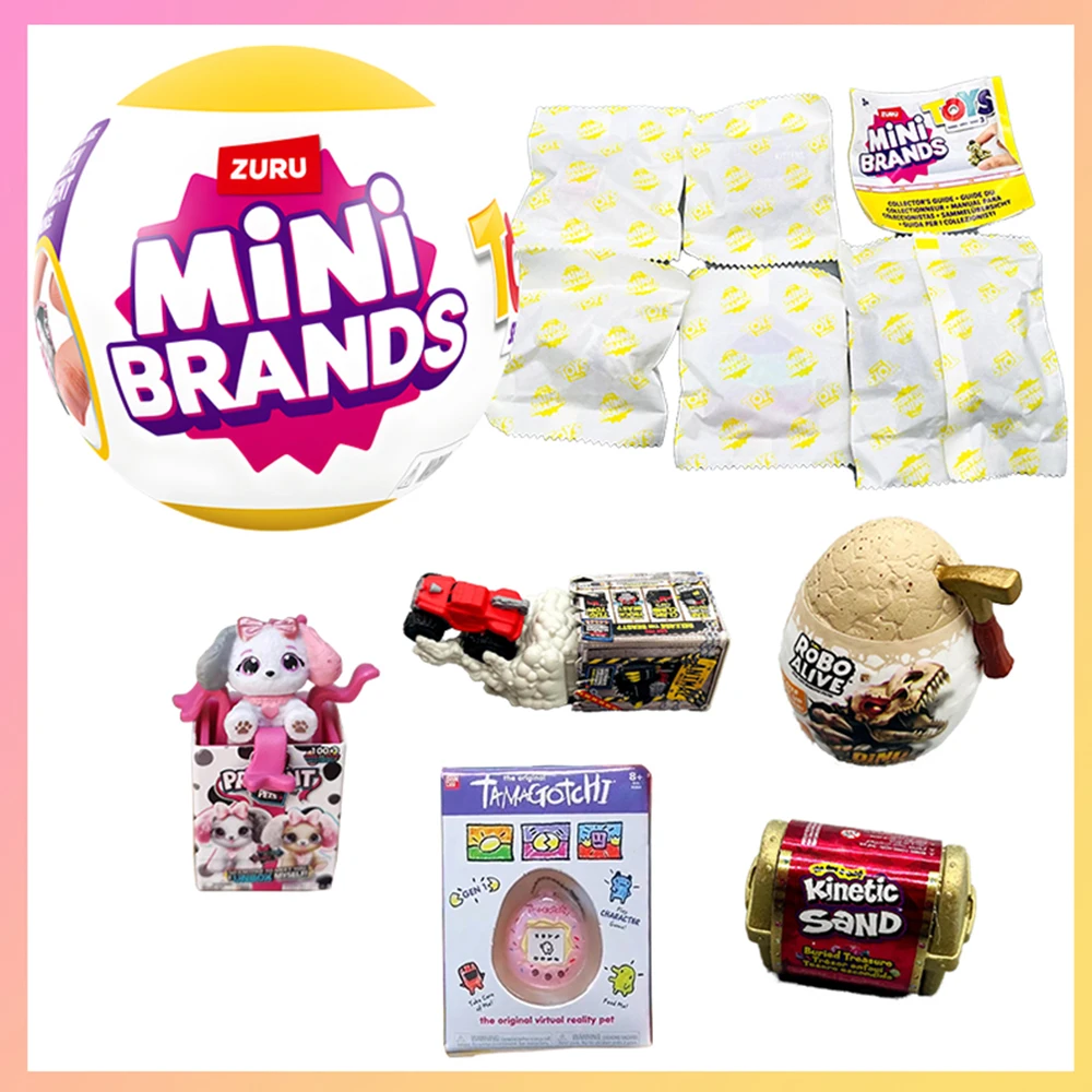 Zuru Surprise Mini Toy Brands Kawaii Mystery Box Blind Box Figure Mistery Box Mini Miniature Toys for Girls Original Toy Store