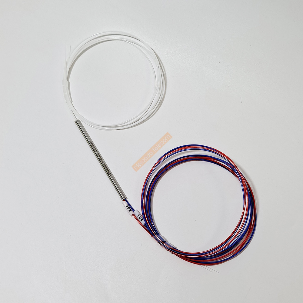 10pcs/lot 2/98 1/99 30/70 40/60 50/50 Different Types 1x2 0.9mm Unbalanced Coupler Fiber Optic FBT Splitter, Without Connectors