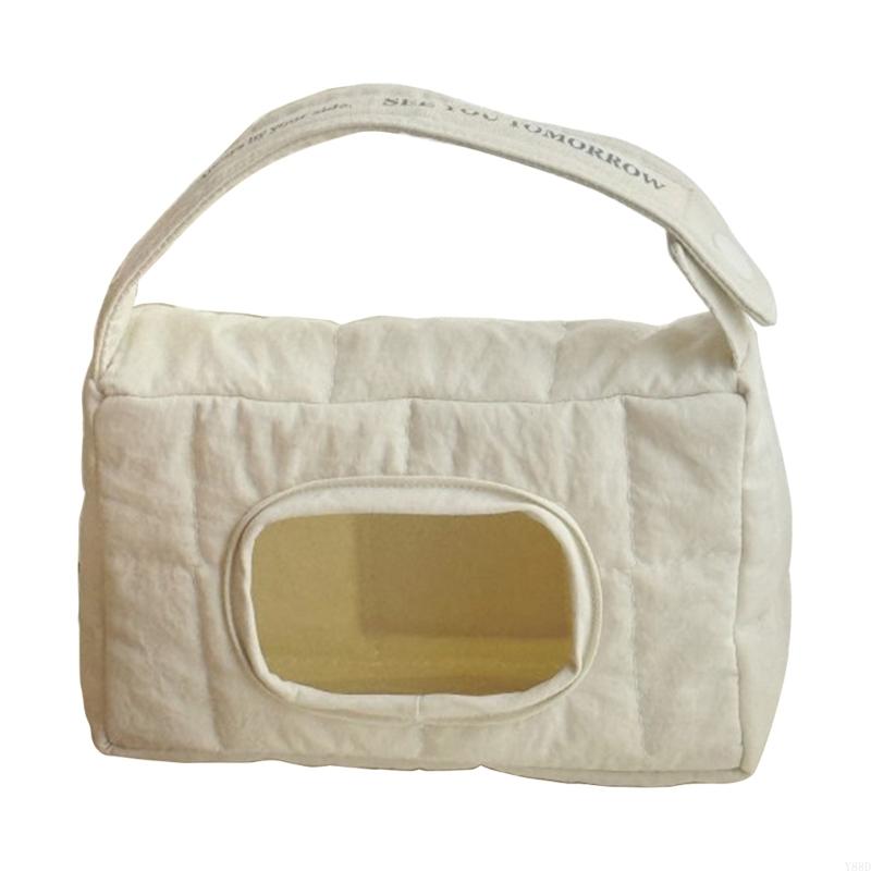 Y88D Stroller Wet Wipes Holder Storage Bolsa armazenamento multiuso para os pais Bolsa essencial cuidados leves leves