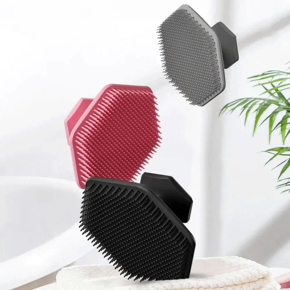Alwafore แปรงทําความสะอาดผิวหน้า Scrubber ซิลิโคน Miniature Face Deep Clean Shave นวดแปรงขัดหน้าแปรงทําความสะอาดใบหน้าสําหรับชาย