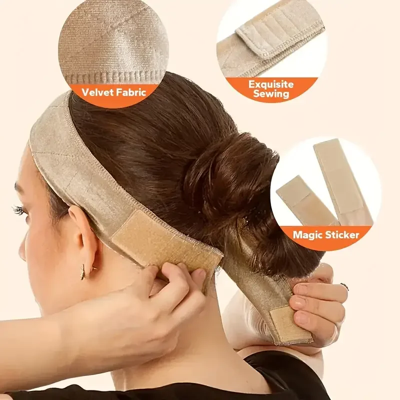 Perruque antidérapante réglable unisexe pour femmes, bandeau à maintien sécurisé pour perruques complètes/capuchon, postiche confortable et Durable pour un usage quotidien