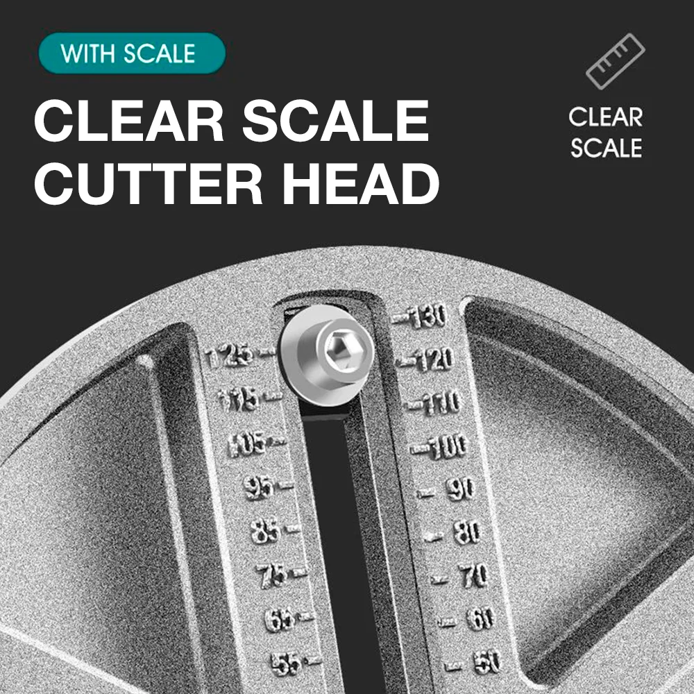 Регулируемая пила для круглых отверстий, бытовой открывалка для отверстий, многофункциональный круглый резак, сделай сам, деревообрабатывающий режущий инструмент 45-130 мм