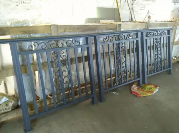 Balaustrada de aluminio para balcón