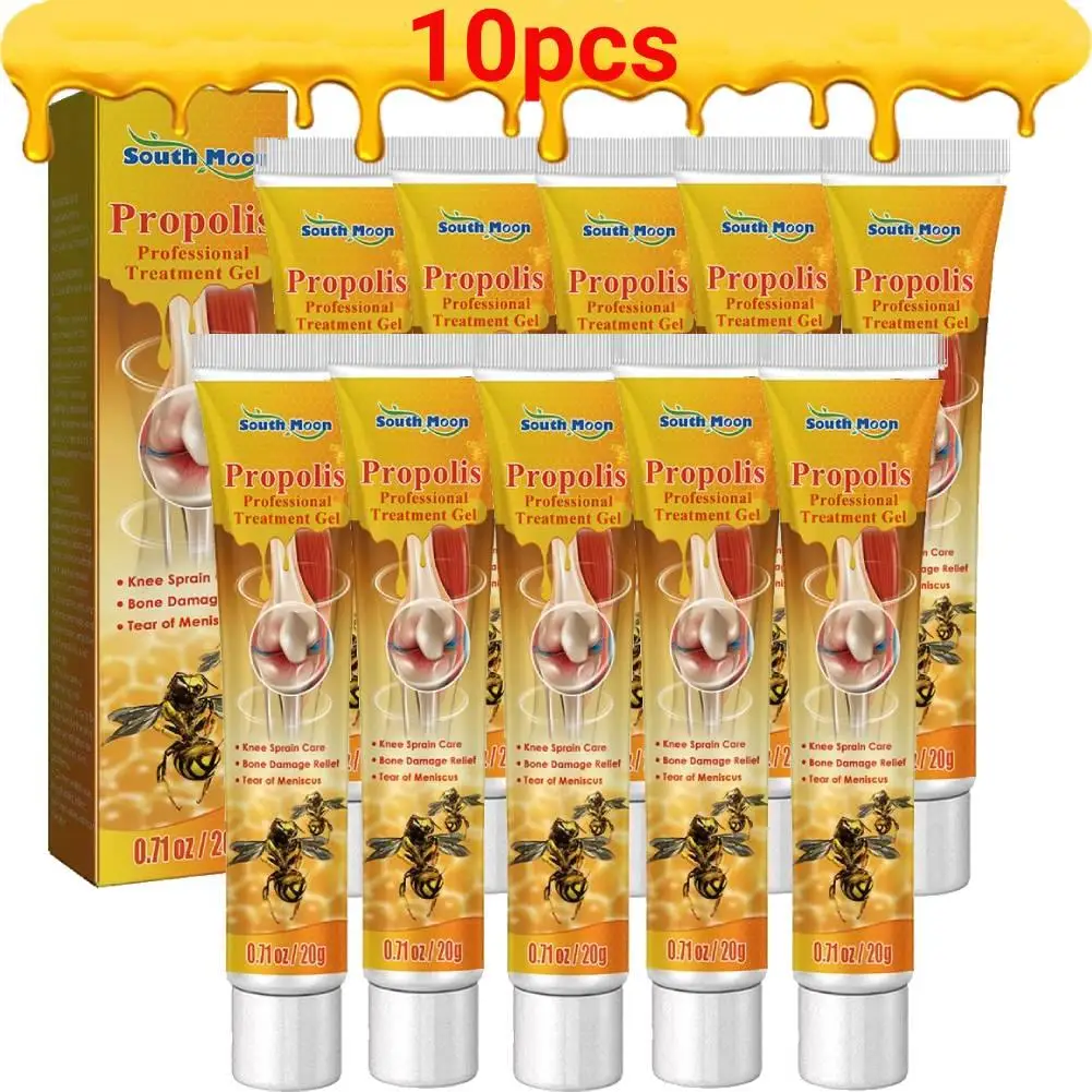 เจลทรีตเมนต์แบบมืออาชีพนิวซีแลนด์และผึ้ง10ชิ้นนิวซีแลนด์และผึ้ง20กรัมสำหรับขามือเท้า Relief ปวด