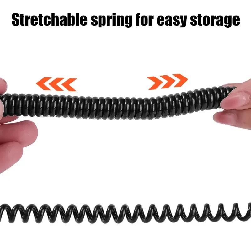 PD 120W Type C To Type C Cable 5A Fast Charge USB C Spring Car Charger Cable For iPhone 15 Series Xiaomi 12 Samsung S23 Macbook