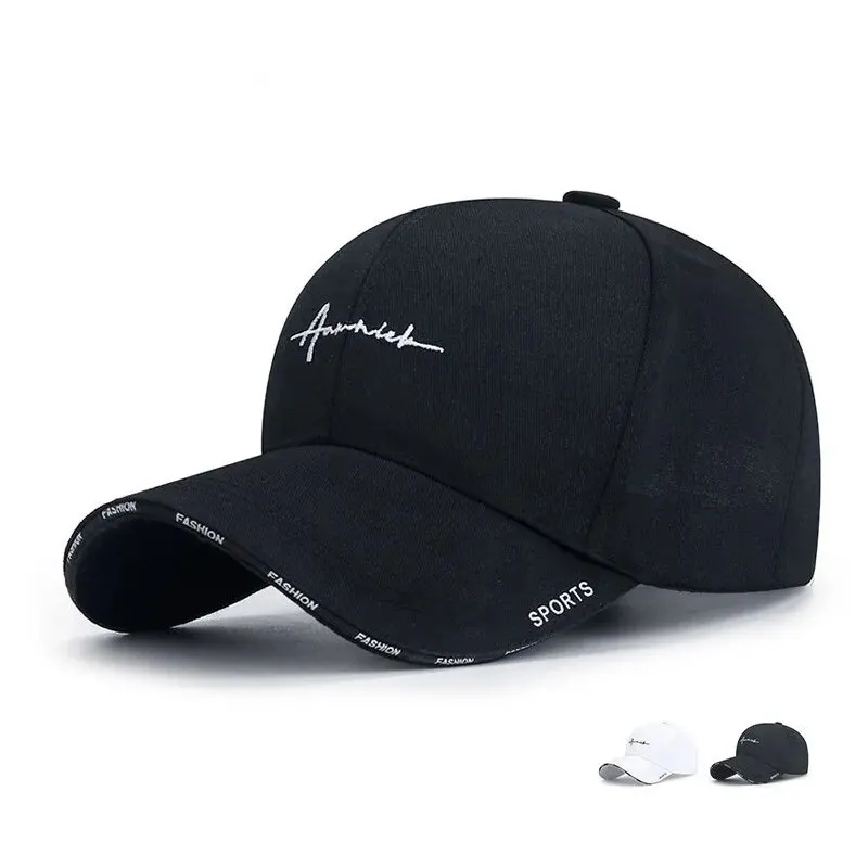Sombrero de mujer versión coreana gorra bordada con letras gorra de béisbol Internet celebridad deportes sombrero transpirable sombrero para el sol