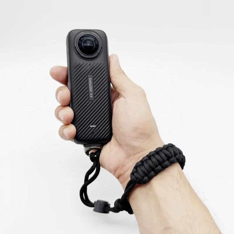 Para accesorios Gopro correa de muñeca tejido antipérdida + mano de tornillo 1/4 para GO PRO Hero 13 12 11 10 DJI OSMO Action 5 4 Insta360 X4