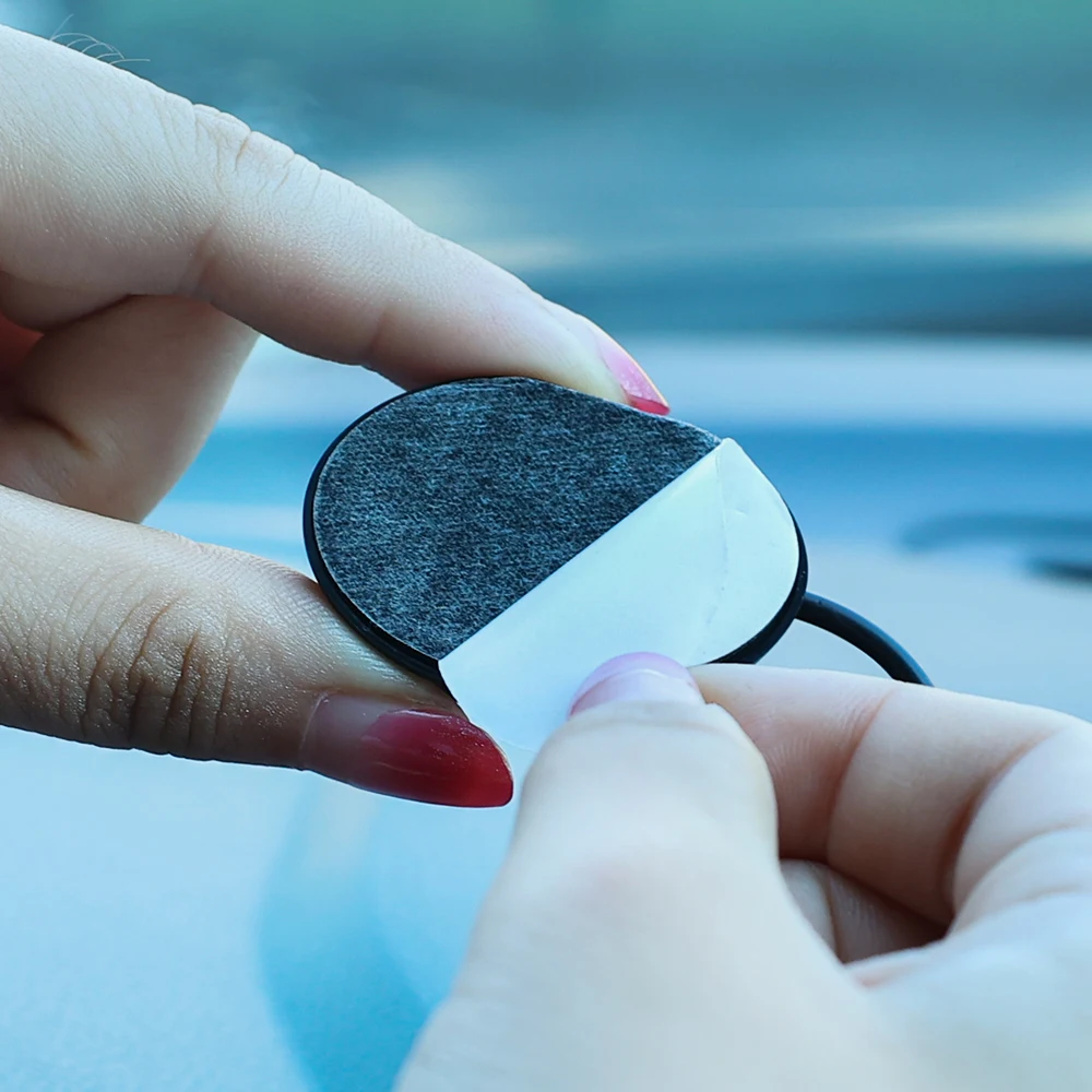 Self-Adhesive Bluetooth Car Audio Microphone For Auto Vehicle Head Unit Enabled Stereo Radio DVD 3.5mm External Mic 3M