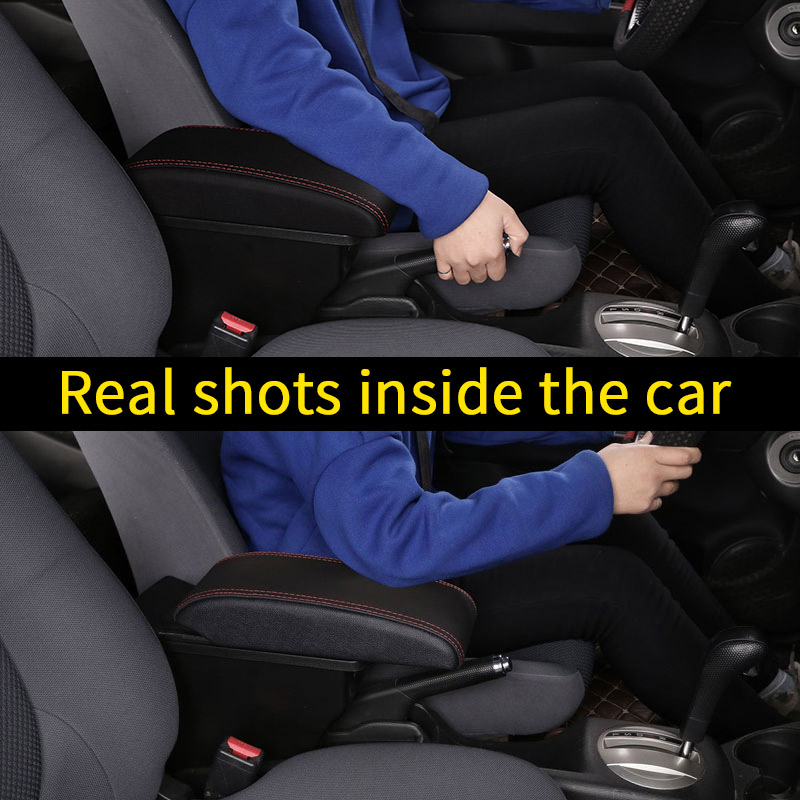 プジョー用カーアームレストボックス,インテリア,センター収納ボックス,特殊アーム,USB,改造部品,カーアクセサリー,2008