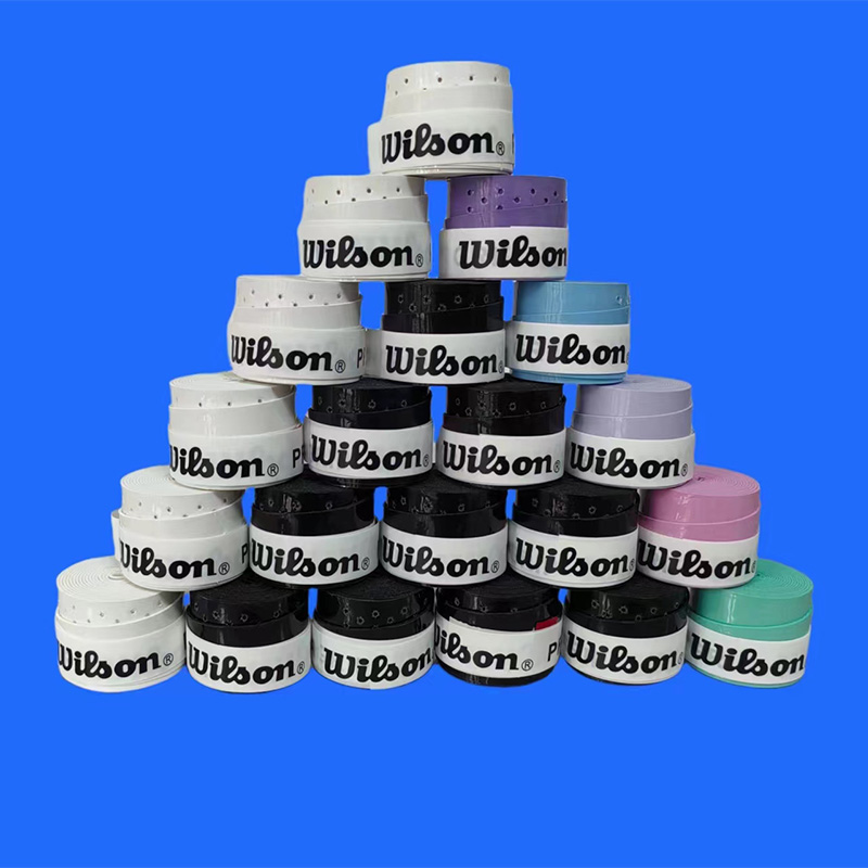 15 ชิ้น Original Wilson Overgrip ไม้เทนนิส Anti SLIP Grips พาเดลอุปกรณ์เสริม Shock เทนนิสแบดมินตันสควอชการฝึกอบรม Sweatband