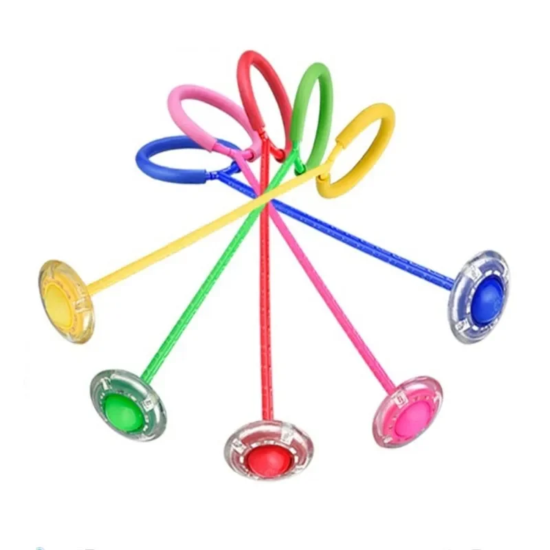 Đèn Flash Nhảy Chân Lực Lượng Bóng Ngoài Trời Cho Trẻ Vui Chơi Đồ Chơi Thể Thao Trẻ Em LED Nhảy Lực Lượng Phản Ứng Bóng Luyện Tập Con-Cha Mẹ trò Chơi