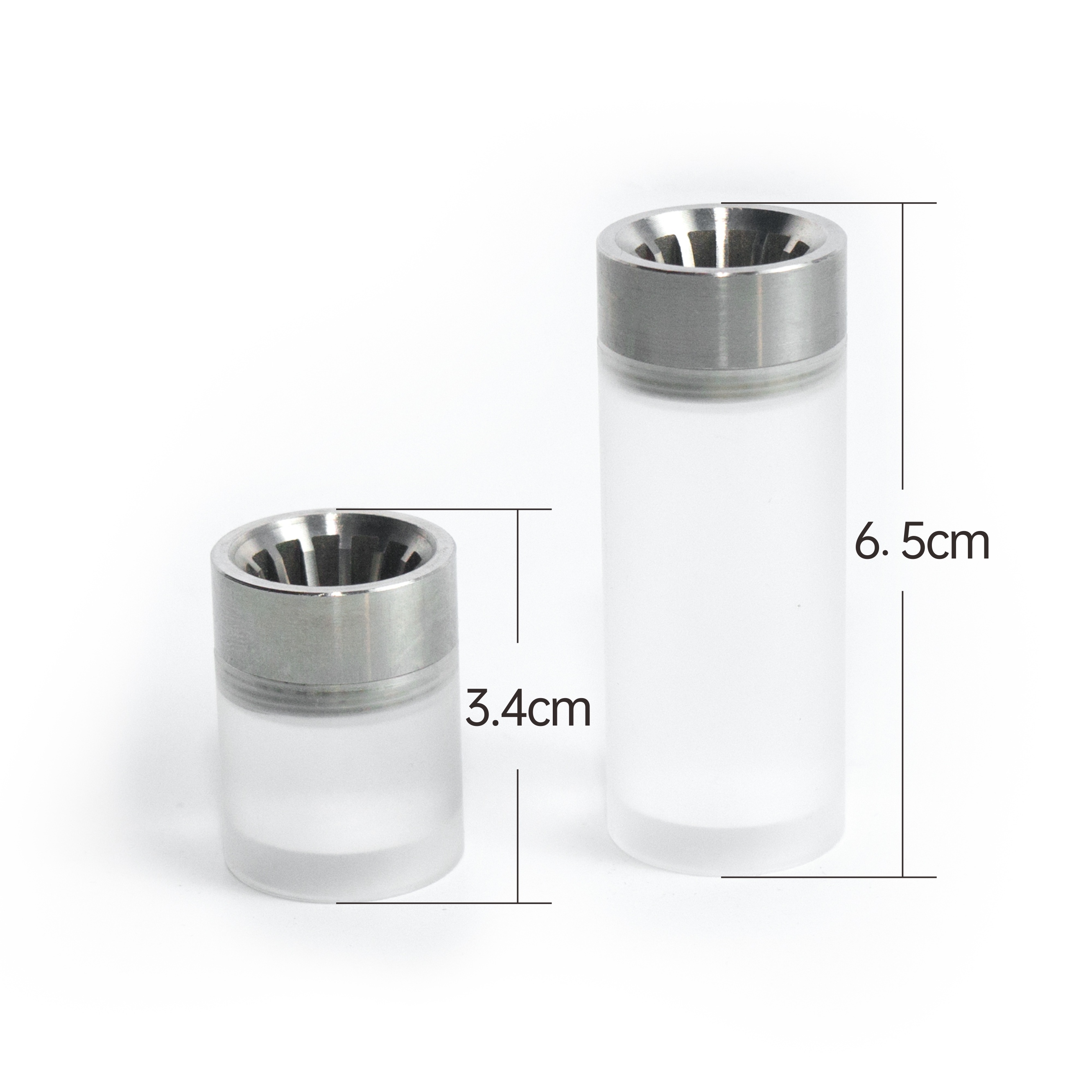 Enchufe de metal de 1 pulgada para accesorios de piezas de sable de luz Dueling RGB/Pixel Sabre