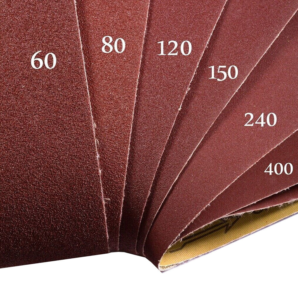 12 sztuk 75X457mm pasy szlifierskie 60/80/120/150/240/400 Grit szlifierka taśmowa papier ścierny do szlifierki taśmowej szlifierka narzędzia ścierne