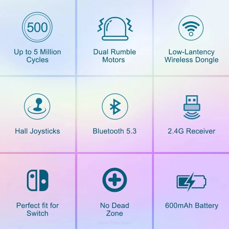 Беспроводной контроллер геймпада GameSir Nova Lite с Bluetooth, ключом, проводным для коммутатора, Android, IOS, ПК и игры Steam
