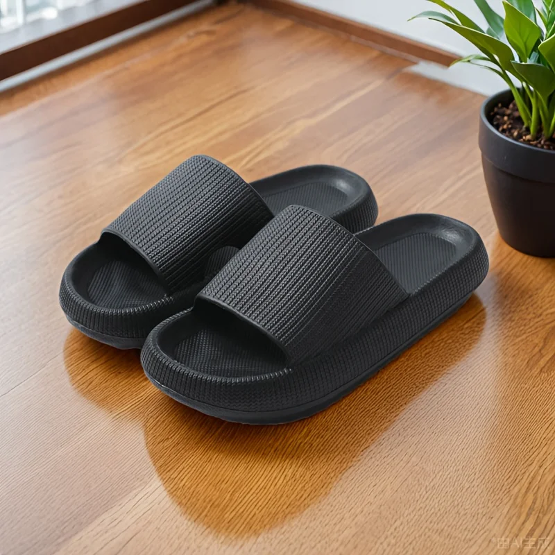 Pantofole da casa per interni in EVA con fondo spesso da uomo antiscivolo adatte per l'uso all'aperto Comode pantofole da casa per uomo