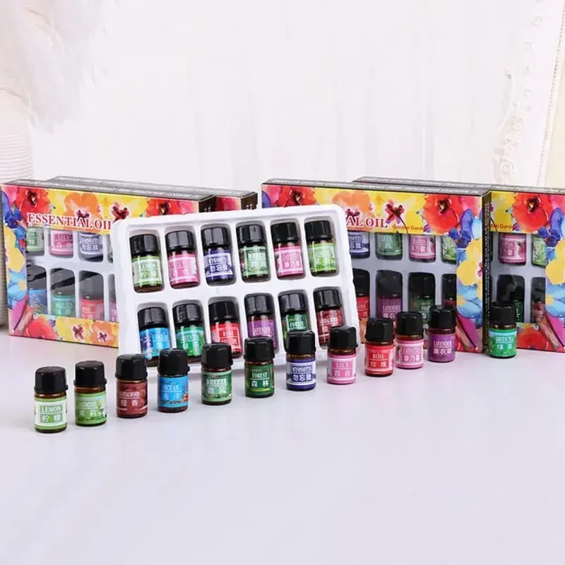 12PCS 3ML Air Freshener ธรรมชาติพืชน้ํามันหอมระเหยเครื่องปรับอากาศน้ําหอม Aroma Diffuser กลิ่นหอม Humidifier