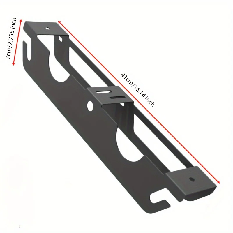 Soporte para amoladora angular con colgador de cables, soporte de montaje en pared, almacenamiento para amoladora angular, cortadores, pulidores, estante para amoladora angular de Metal