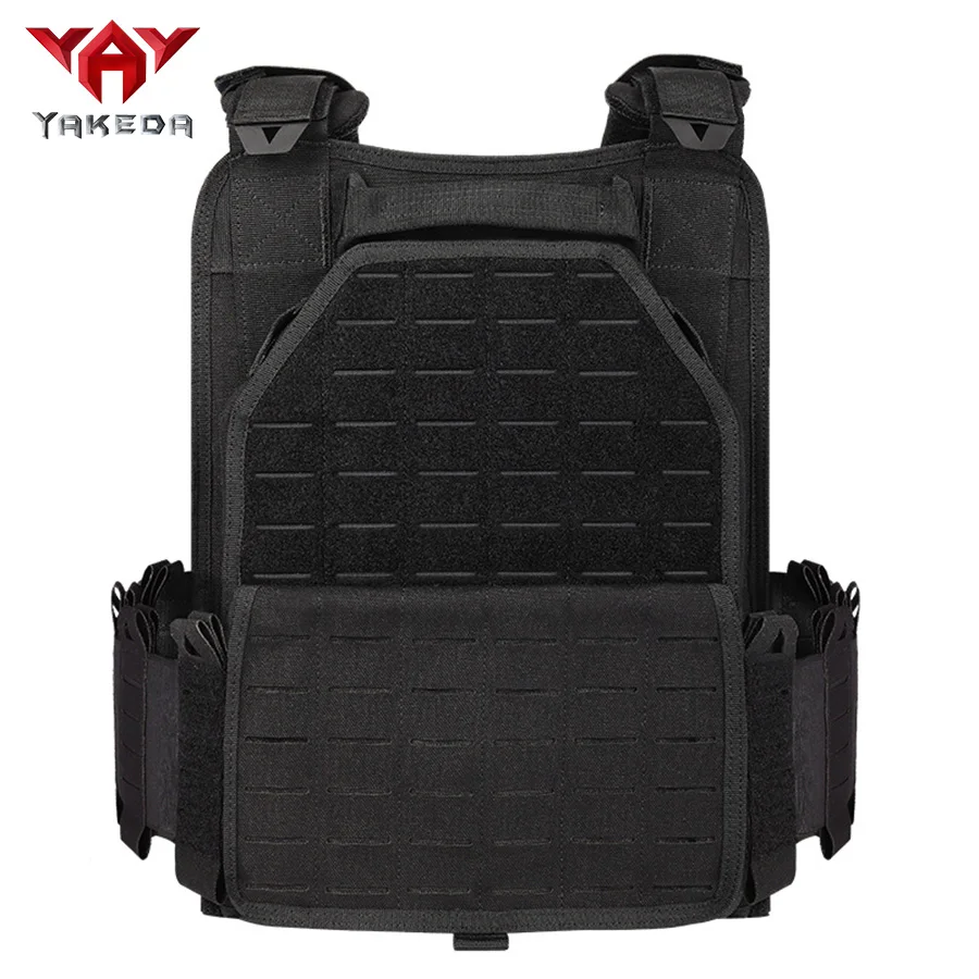 Chaleco de entrenamiento YAKEDA MOLLE chaleco de adiestramiento al aire libre 1000D chaleco impermeable y resistente al desgaste