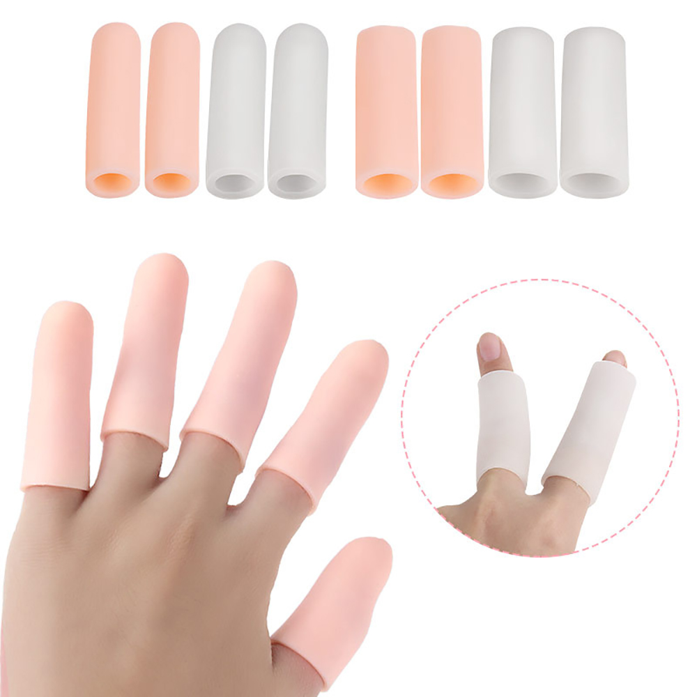 2 \ 5pcs Molle Del Silicone Protezione Dita Tubi di Gel Piccola Punta di Protezione Mais Sollievo Dal Dolore Manica Della Copertura Separatori Dita Dei Piedi Strumento di Cura Del Piede
