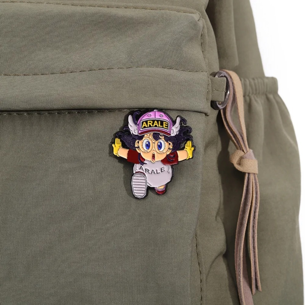 Menina mangá série charater esmalte pino broche jóias decoração fãs presentes