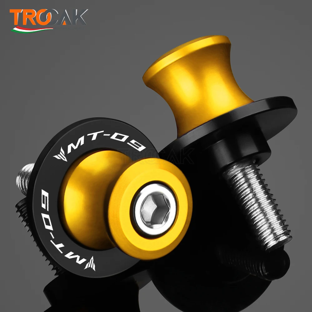 Tornillos de soporte de 6MM para motocicleta, carretes deslizantes basculantes para YAMAHA MT09 Tracer MT-09 SP 2014-2024 2023 2021 mt 09