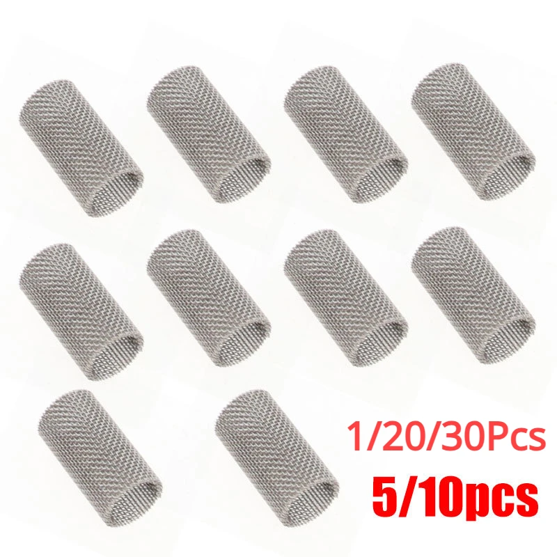 1/5/10/20/30 peças de aço inoxidável filtro tela incandescente queimador para webasto eberspacher aquecer estacionamento ar diesel 252069100102